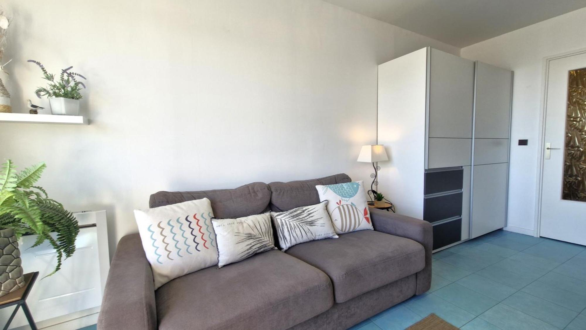 Saint Georges De Didonne - Pleine Vue Mer Pour Ce Studio Cabine Face A La Plage Екстер'єр фото